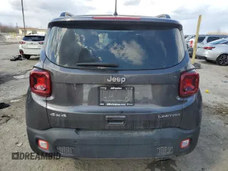 2021 Jeep Renegade Limited with VIN ZACNJDD14MPN32054, listed as a Copart auction lot 50435325 with 25,389 mi miles and Salvage title. Bid and sale history available at DreamBid. Image 6.