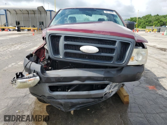 2006 Ford F-150 XL with VIN 1FTRF12276NB28418, listed as a Copart auction lot 58715645 with 161,447 mi miles and Salvage title. Bid and sale history available at DreamBid. Image 5.