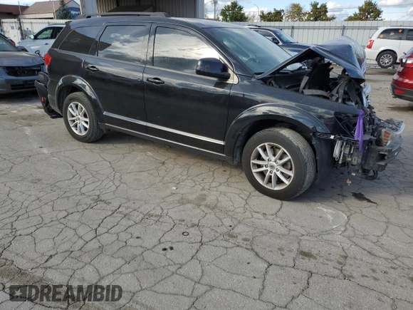 2018 Dodge Journey SXT with VIN 3C4PDCBG1JT252021, listed as a Copart auction lot 75823224 with 82,840 mi miles and Salvage title. Bid and sale history available at DreamBid. Image 4.