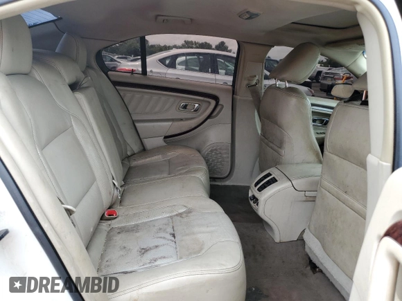 2010 Ford Taurus Limited with VIN 1FAHP2FW7AG127476, listed as a Copart auction lot 62399455 with 140,761 mi miles and Salvage title. Bid and sale history available at DreamBid. Image 10.