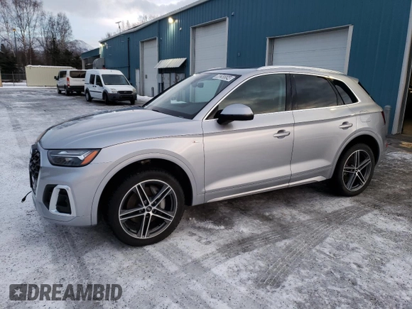 2021 Audi Q5 Premium with VIN WA1G2AFY1M2052740, listed as a Copart auction lot 80265554 with 20,943 mi miles and Clean title. Bid and sale history available at DreamBid. Image 1.