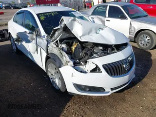 2016 Buick Regal with VIN 2G4GK5EX6G9186098, listed as a IAAI auction lot 42277988 with 90,511 mi miles and . Bid and sale history available at DreamBid. Image 6.