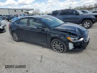 2017 Ford Fusion SE with VIN 3FA6P0H71HR322123, listed as a Copart auction lot 52560725 with 147,225 mi miles and Salvage title. Bid and sale history available at DreamBid. Image 4.