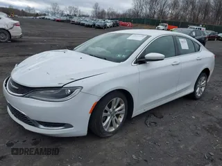 2015 Chrysler 200 Limited with VIN 1C3CCCAB6FN708209, listed as a IAAI auction lot 42057279 with 100,866 mi miles. Bid and sale history available at carsss.com. Image 2.