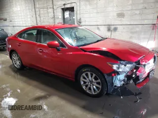 2016 Mazda 6 i Sport with VIN JM1GJ1U53G1480028, listed as a Copart auction lot 42093805 with 122,341 mi miles and Salvage Title. Bid and sale history available at DreamBid. Image 4.