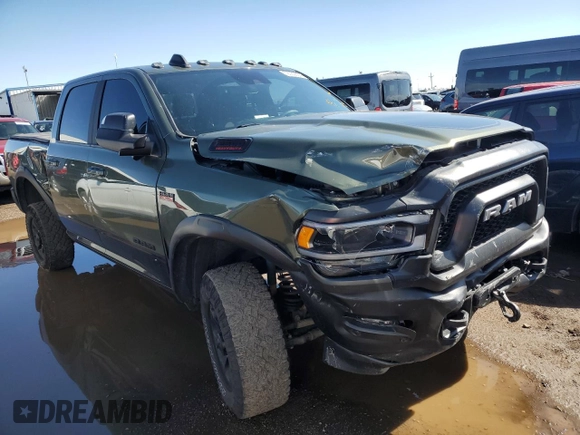 2020 Ram 2500 Power Wagon with VIN 3C6TR5EJ1LG273814, listed as a Copart auction lot 72032834 with 47,982 mi miles and Salvage Title. Bid and sale history available at carsss.com. Image 4.