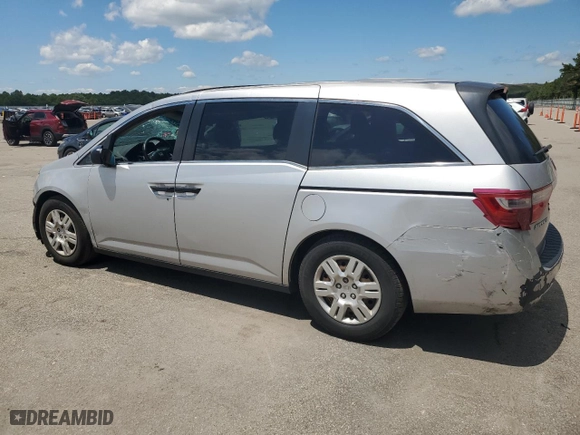 2012 Honda Odyssey LX with VIN 5FNRL5H27CB144930, listed as a Copart auction lot 60875634 with 63,870 mi miles and Non Repairable. Bid and sale history available at carsss.com. Image 2.