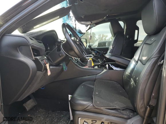 2019 Cadillac Escalade Platinum with VIN 1GYS3DKJ9KR130784, listed as a Copart auction lot 78013814 with 109,229 mi miles and Salvage Title. Bid and sale history available at carsss.com. Image 7.