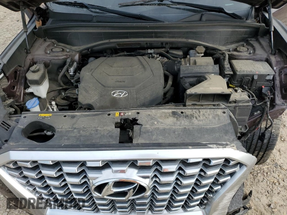 2020 Hyundai Palisade SEL z VIN KM8R34HE9LU110642, wystawiony jako Copart lot #52636265 z przebiegiem 78 527 mil mil oraz Szkoda całkowita • Salvage title. Historia ofert i sprzedaży dostępna na DreamBid. Obrazek 13.