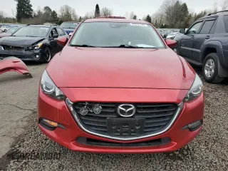 2018 Mazda 3 Touring with VIN 3MZBN1V33JM241145, listed as a Copart auction lot 46646745 with 58,505 mi miles and Salvage Title. Bid and sale history available at DreamBid. Image 5.