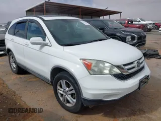 2010 Honda CR-V EX-L with VIN 5J6RE3H75AL006401, listed as a IAAI auction lot 41567435 with 109,434 mi miles and . Bid and sale history available at carsss.com. Image 1.