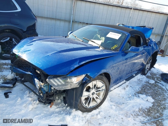 2017 Ford Mustang EcoBoost Premium with VIN 1FATP8UHXH5278996, listed as a IAAI auction lot 41294139 with 72,883 mi miles. Bid and sale history available at carsss.com. Image 18.