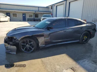 2022 Dodge Charger R/T with VIN 2C3CDXCT2NH114251, listed as a Copart auction lot 45240505 with 41,017 mi miles and Salvage Title. Bid and sale history available at carsss.com. Image 1.