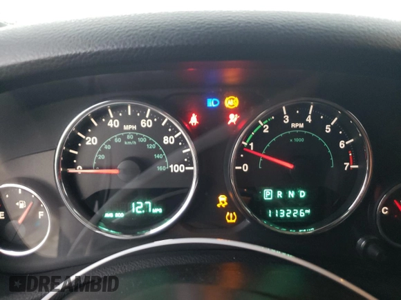 2018 Jeep Wrangler JK Unlimited Sahara with VIN 1C4HJWEG3JL922027, listed as a Copart auction lot 84173794 with 113,226 mi miles and Salvage Title. Bid and sale history available at carsss.com. Image 9.