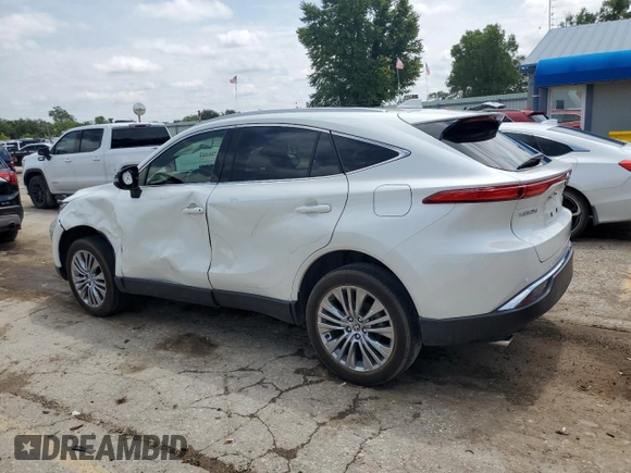 2022 Toyota Venza LE with VIN JTEAAAAH0NJ110734, listed as a Copart auction lot 67161144 with 21,363 mi miles and Salvage Title. Bid and sale history available at carsss.com. Image 2.