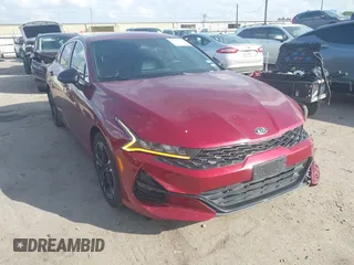 2021 Kia K5 GT-Line with VIN 5XXG64J29MG018344, listed as a IAAI auction lot 41506786 with 40,932 mi miles. Bid and sale history available at carsss.com. Image 1.