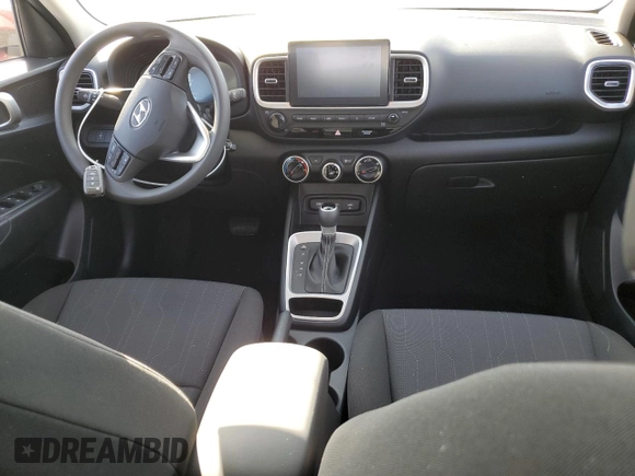2024 Hyundai Venue SE with VIN KMHRB8A36RU324810, listed as a Copart auction lot 77792574 with 312 mi miles and Salvage Title. Bid and sale history available at DreamBid. Image 8.
