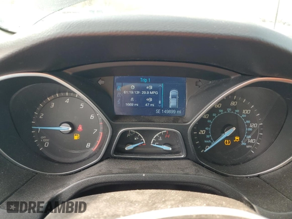 2014 Ford Focus SE with VIN 1FADP3F26EL248997, listed as a Copart auction lot 49237395 with 149,899 mi miles and Salvage Title. Bid and sale history available at carsss.com. Image 9.