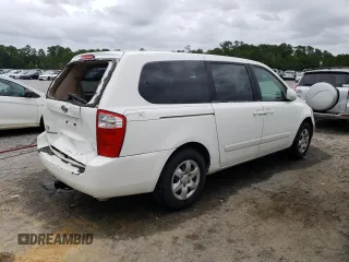 2006 Kia Sedona LX with VIN KNDMB233466022537, listed as a Copart auction lot 71130354 with 215,997 mi miles and Salvage Title. Bid and sale history available at carsss.com. Image 3.