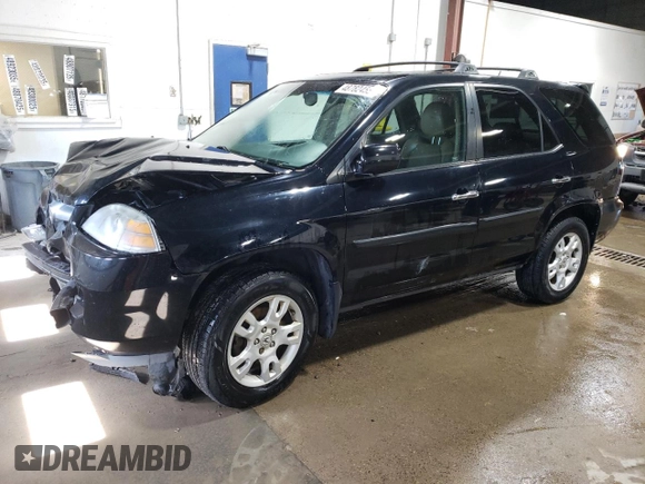 2006 Acura MDX Touring w/Navi with VIN 2HNYD18876H541195, listed as a Copart auction lot 48782455 with 0 mi miles and Clean Title. Bid and sale history available at carsss.com. Image 1.