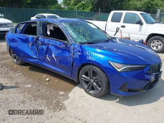 2024 Acura Integra w/A-Spec Package with VIN 19UDE4H32RA015214, listed as a IAAI auction lot 42394531 with 16,125 mi miles and . Bid and sale history available at DreamBid. Image 1.