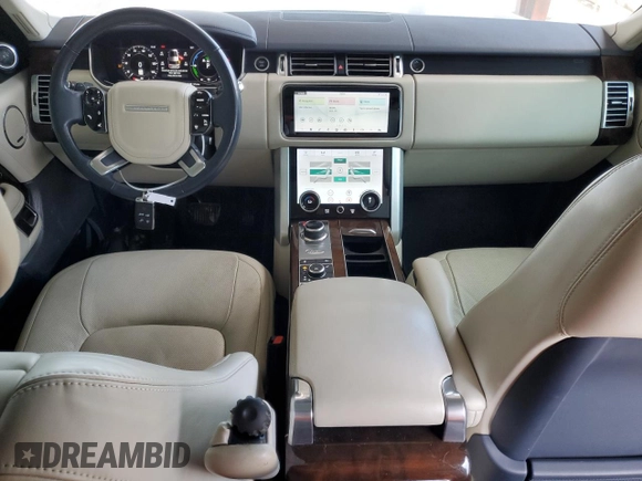 2020 Land Rover Range Rover with VIN SALGS4RY6LA404694, listed as a Copart auction lot 59352225 with 47,938 mi miles and Salvage title. Bid and sale history available at DreamBid. Image 8.