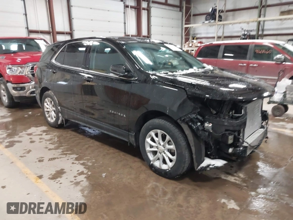 2018 Chevrolet Equinox LT with VIN 2GNAXJEV0J6123310, listed as a IAAI auction lot 41622149 with 72,341 mi miles and . Bid and sale history available at DreamBid. Image 1.
