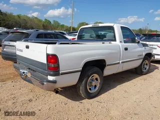 1997 Dodge Ram 1500 with VIN 1B7HC16Y0VS176345, listed as a IAAI auction lot 41947869 with 222,103 mi miles. Bid and sale history available at carsss.com. Image 4.