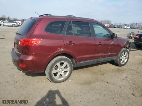 2009 Hyundai Santa Fe SE with VIN 5NMSH13E19H250505, listed as a Copart auction lot 47773505 with 219,296 mi miles and Salvage Title. Bid and sale history available at carsss.com. Image 3.
