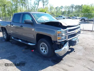 2014 Chevrolet Silverado 1500 Work Truck with VIN 3GCUKPEH0EG262607, listed as a IAAI auction lot 42028522 with 147,379 mi miles and . Bid and sale history available at DreamBid. Image 1.