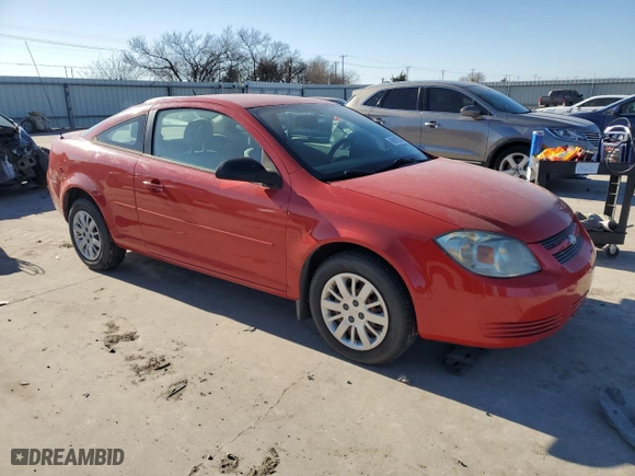 2010 Chevrolet Cobalt LS with VIN 1G1AB1F54A7145261, listed as a Copart auction lot 43724505 with 108,800 mi miles and Clean Title. Bid and sale history available at carsss.com. Image 4.