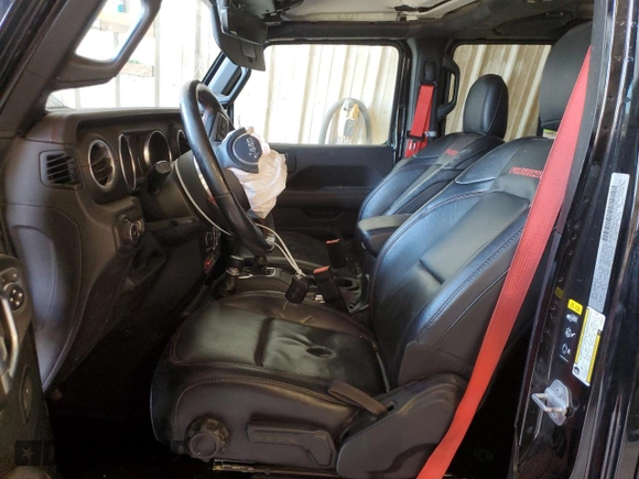 2020 Jeep Wrangler Unlimited Recon with VIN 1C4HJXFN0LW263201, listed as a Copart auction lot 79129424 with 73,405 mi miles and Salvage title. Bid and sale history available at DreamBid. Image 7.