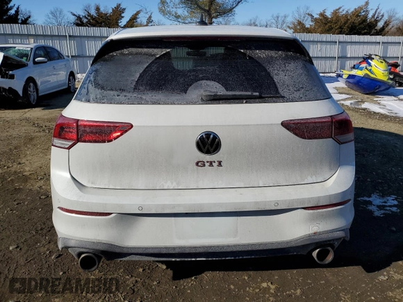 2023 Volkswagen Golf GTI Autobahn with VIN WVW6A7CD7PW120691, listed as a Copart auction lot 42679815 with 31,896 mi miles and Salvage Title. Bid and sale history available at carsss.com. Image 6.