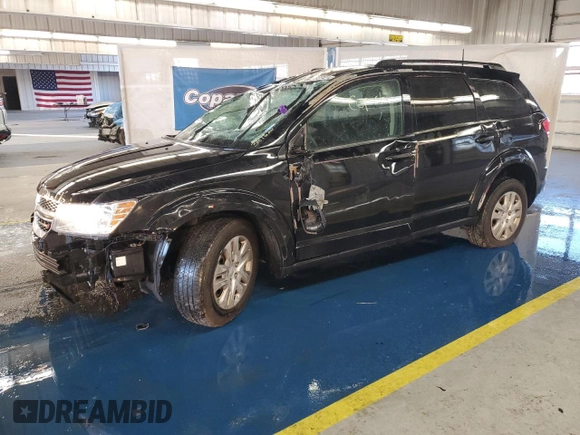 2020 Dodge Journey SE Value with VIN 3C4PDCAB0LT235784, listed as a Copart auction lot 77468464 with 92,467 mi miles and Clean Title. Bid and sale history available at carsss.com. Image 1.