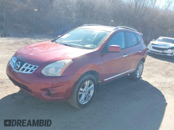 2013 Nissan Rogue SL with VIN JN8AS5MV1DW616248, listed as a IAAI auction lot 41591264 with 127,324 mi miles and . Bid and sale history available at DreamBid. Image 2.