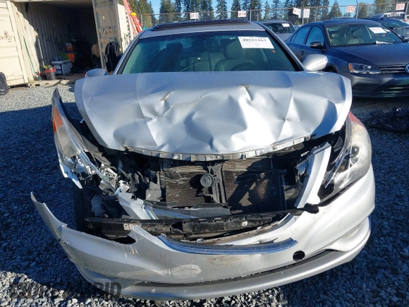 2011 Hyundai Sonata SE with VIN 5NPEC4AC4BH174401, listed as a IAAI auction lot 40522163 with 183,594 mi miles. Bid and sale history available at carsss.com. Image 6.