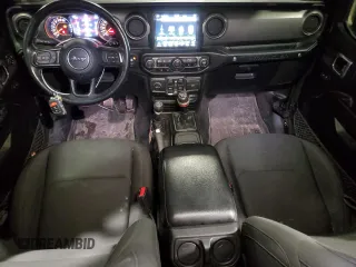 2021 Jeep Wrangler Unlimited Sport S с VIN 1C4HJXDG1MW761204, выставлен на аукционе Copart как лот 89063655 с пробегом 117 490 миль миль и Списание • Salvage title. История ставок и продаж доступна на DreamBid. Изображение 8.
