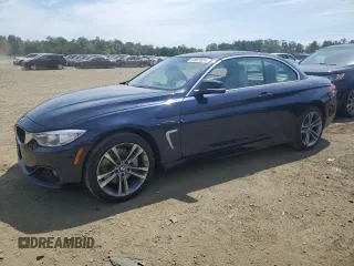 2015 BMW 4 Series 435i xDrive with VIN WBA3T7C53FPW79375, listed as a Copart auction lot 64967624 with 108,843 mi miles and Salvage Title. Bid and sale history available at DreamBid. Image 1.