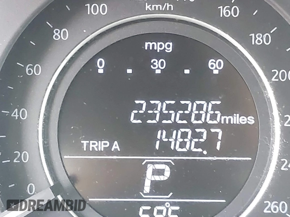 2013 Honda Accord EX-L with VIN 1HGCR2F8XDA168189, listed as a IAAI auction lot 42188246 with 235,286 mi miles and . Bid and sale history available at DreamBid. Image 16.