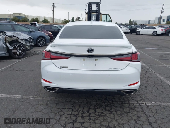 2021 Lexus ES 350 F Sport with VIN 58AGZ1B1XMU098201, listed as a IAAI auction lot 41366417 with 66,631 mi miles and . Bid and sale history available at DreamBid. Image 16.