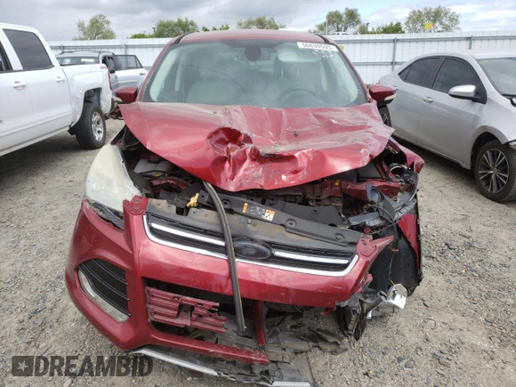 2013 Ford Escape SEL with VIN 1FMCU0HX5DUA81302, listed as a Copart auction lot 50839595 with 161,151 mi miles and Salvage title. Bid and sale history available at DreamBid. Image 5.
