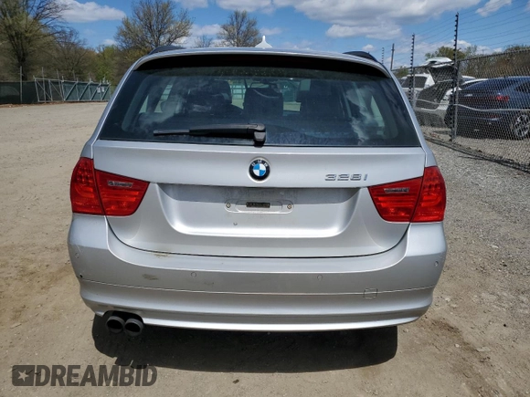 2011 BMW 3 Series 328i xDrive with VIN WBAUU3C51BA541860, listed as a Copart auction lot 53249775 with 108,462 mi miles and Clean title. Bid and sale history available at DreamBid. Image 6.
