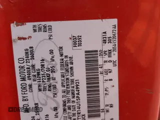 2005 Ford Ranger XL z VIN 1FTYR14U15PA49931, wystawiony jako Copart lot #55667595 z przebiegiem Nie podano mil oraz Szkoda całkowita • Salvage title. Historia ofert i sprzedaży dostępna na DreamBid. Obrazek 12.