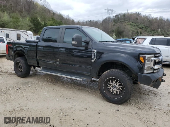 2020 Ford Super Duty F-250 SRW XL with VIN 1FT7W2BN1LED29878, listed as a Copart auction lot 46582975 with 89,232 mi miles and Salvage Title. Bid and sale history available at carsss.com. Image 4.