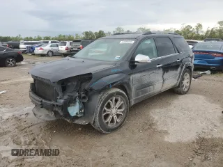 2014 GMC Acadia SLT z VIN 1GKKRRKDXEJ124821, wystawiony jako Copart lot #50989945 z przebiegiem 125 355 mil mil oraz Szkody całkowita. Historia ofert i sprzedaży dostępna na DreamBid. Obrazek 1.