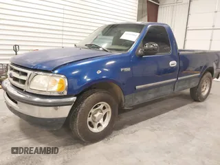 1997 Ford F-150 with VIN 1FTDF1767VKC52713, listed as a IAAI auction lot 42212161 with 136,306 mi miles and . Bid and sale history available at DreamBid. Image 2.