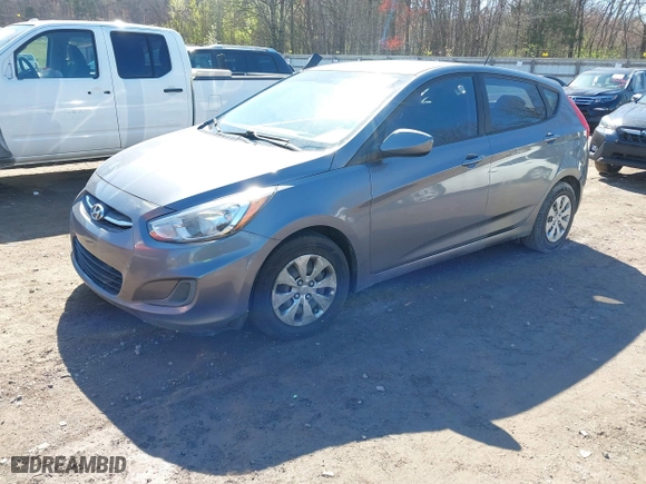 2017 Hyundai Accent SE with VIN KMHCT5AE0HU320057, listed as a IAAI auction lot 41851412 with 159,584 mi miles. Bid and sale history available at carsss.com. Image 16.