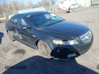 2005 Acura TL with VIN 19UUA66215A063184, listed as a IAAI auction lot 41709951 with 214,200 mi miles. Bid and sale history available at carsss.com. Image 1.