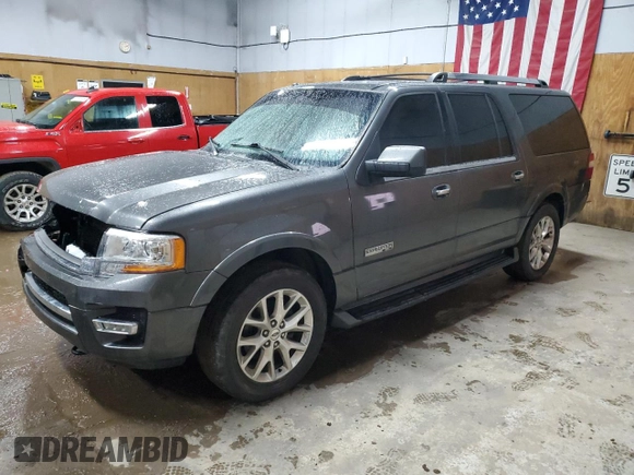 2015 Ford Expedition Max Limited with VIN 1FMJK2AT4FEF03167, listed as a Copart auction lot 52597275 with 232,991 mi miles and Clean title. Bid and sale history available at DreamBid. Image 1.