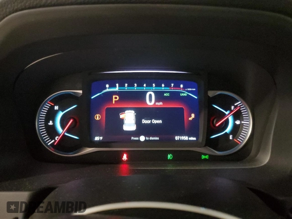 2019 Honda Pilot EX-L with VIN 5FNYF6H51KB050107, listed as a Copart auction lot 60827355 with 71,958 mi miles and Salvage title. Bid and sale history available at DreamBid. Image 9.